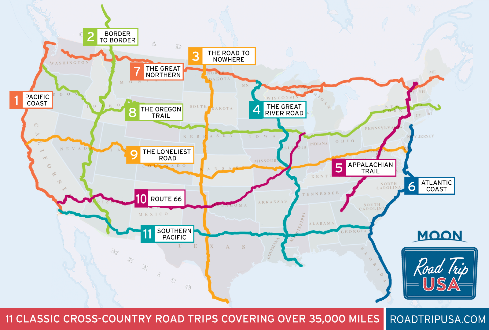 11 Epic Cross Country American Road Trips ROAD TRIP USA 11 Epic Cross Country American Road Trips ROAD TRIP USA