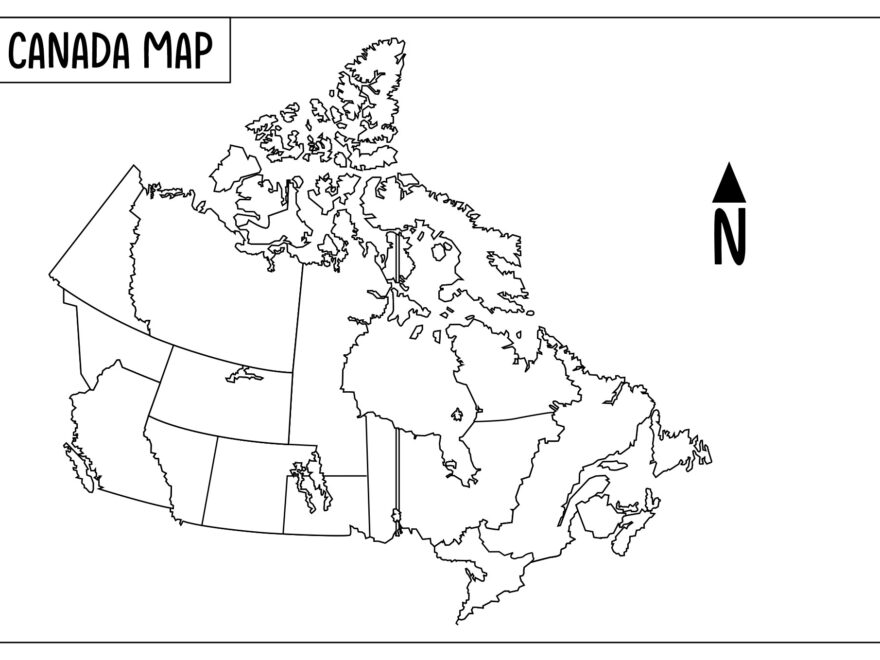 14 Canada Map Worksheet Free PDF At Worksheeto