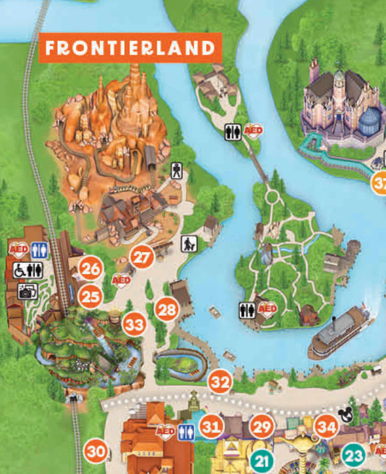 2025 Magic Kingdom Map Of Disney World Printable PDF 2025 Magic Kingdom Map Of Disney World Printable PDF