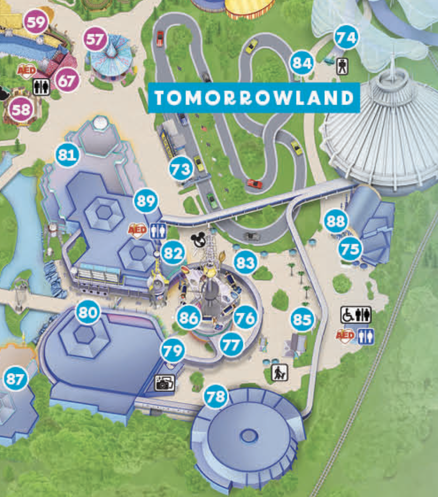 2025 Magic Kingdom Map Walt Disney World WDW Magazine