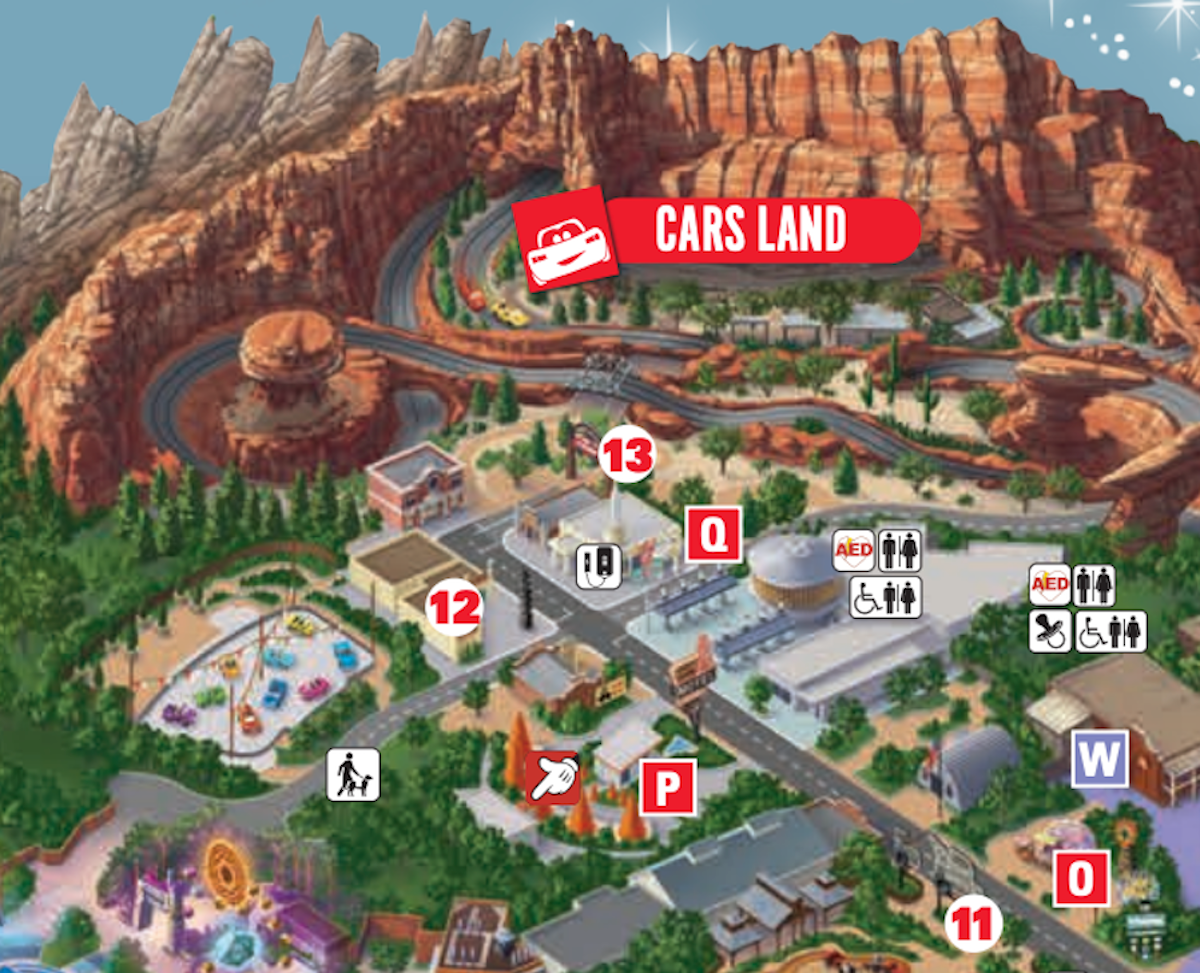 Disneyland California Map 2025 Printable