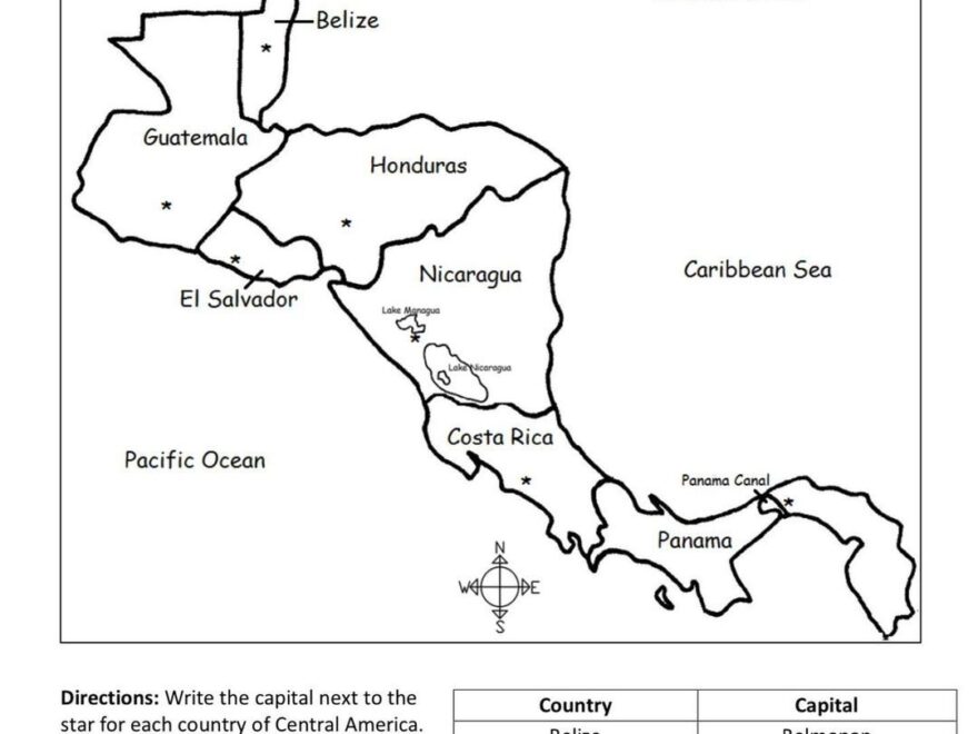 31 Best Central America Geography Worksheets Ideas Geography Worksheets Central America Geography
