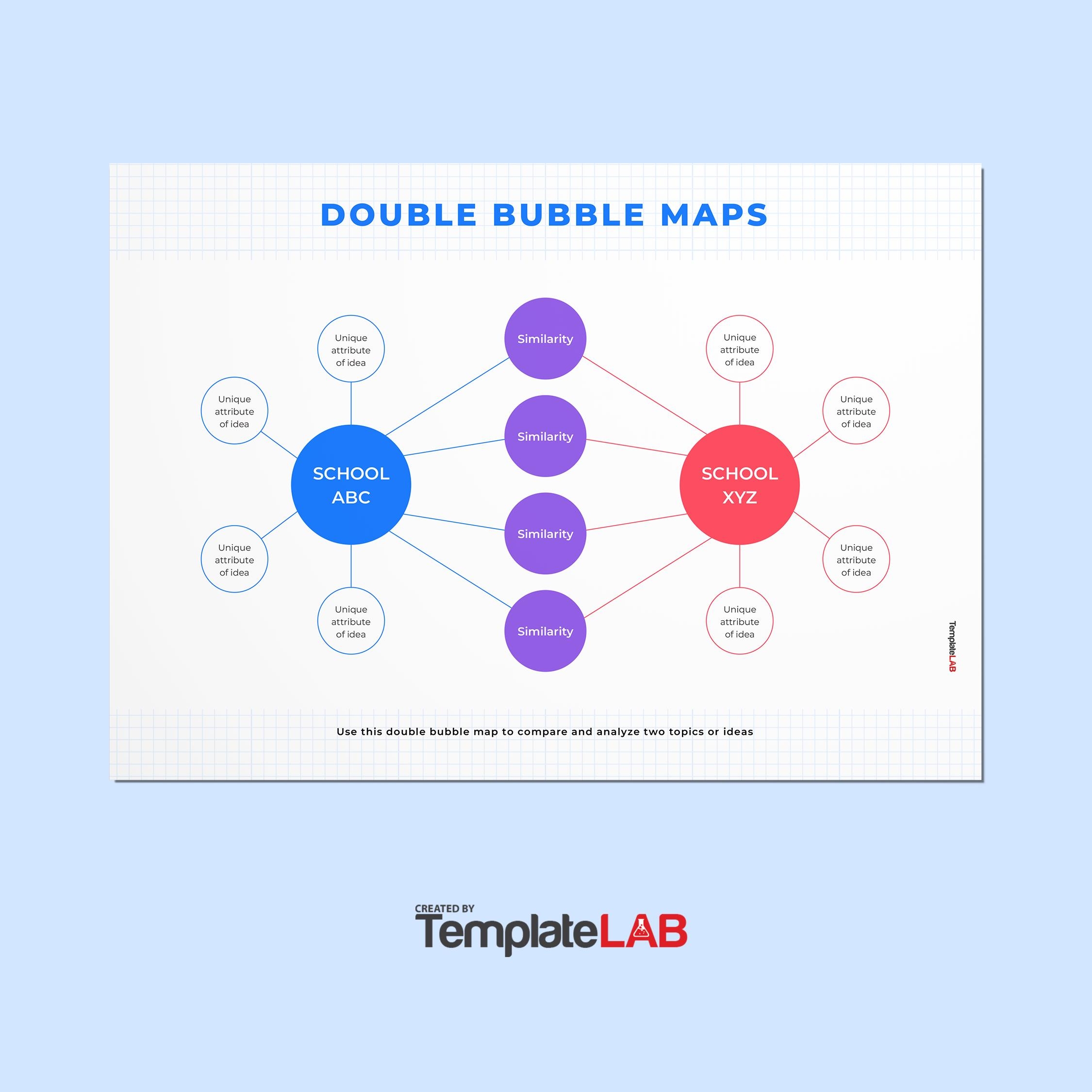 39 Printable Bubble Map Templates Word PDF PowerPoint 