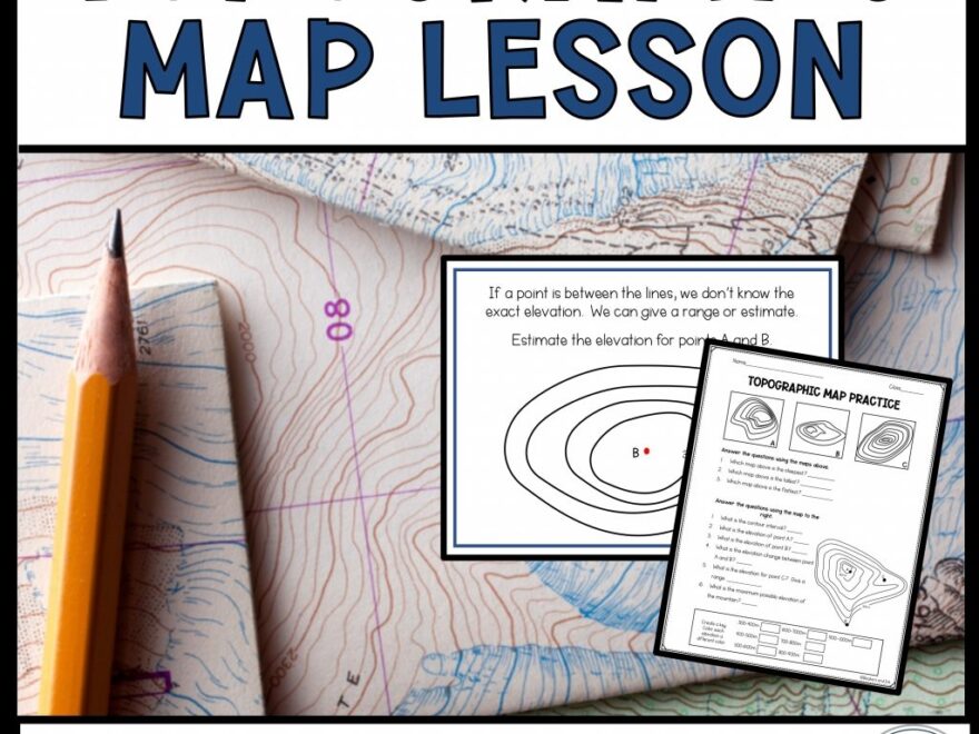 5 Engaging Topographic Map Activities For Middle School Beakers And Ink