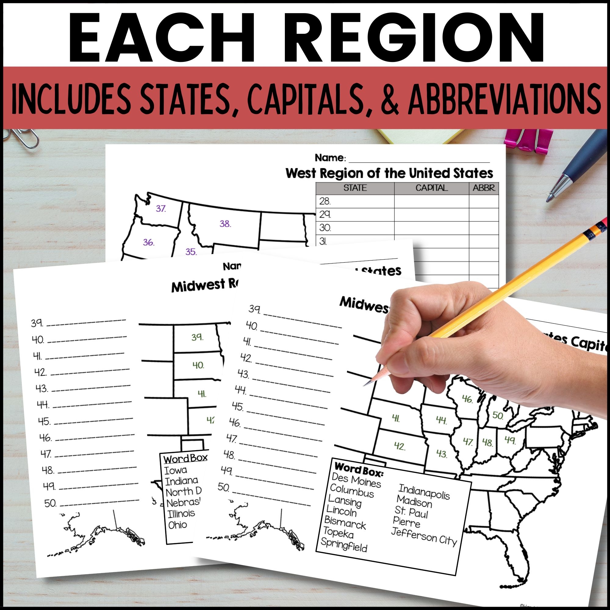 Usa Maps States Free Printable