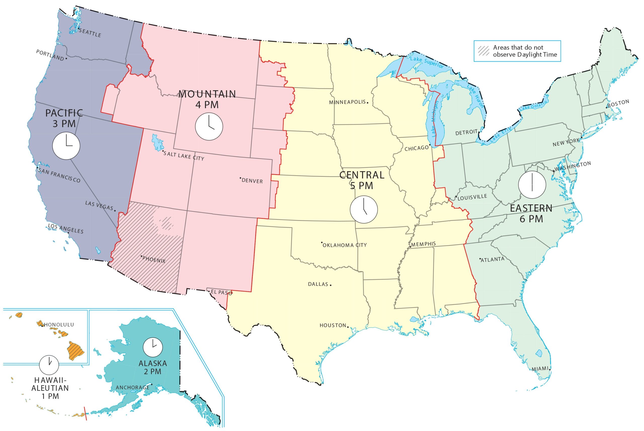 52 Us Time Zones Map Stock Photos High Res Pictures And Images Worksheets Library