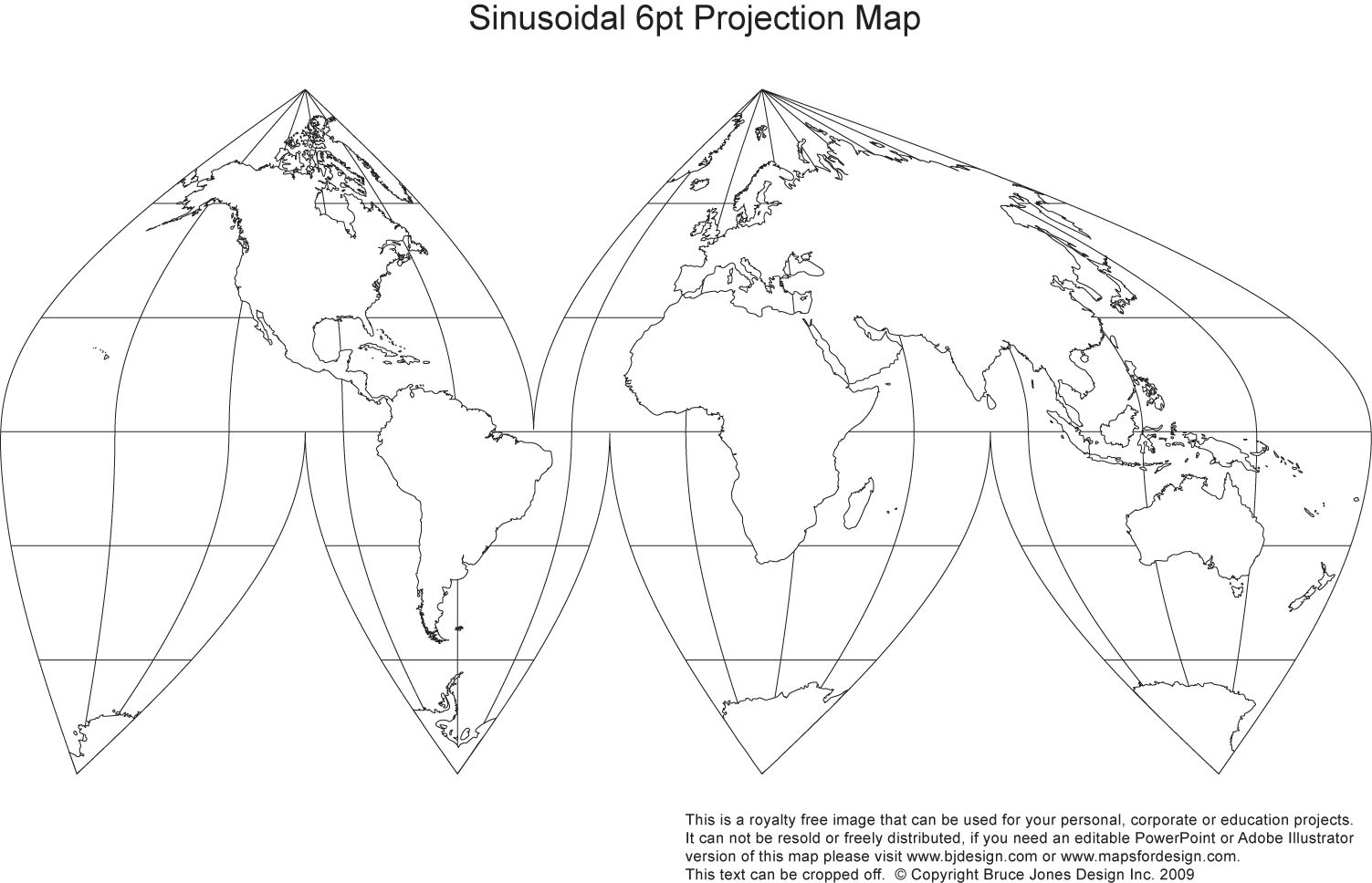 Printable Blank World Map Globe