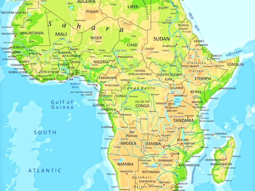 A Collection Of Africa Maps A Visual Journey Through Maps Guide Of The World