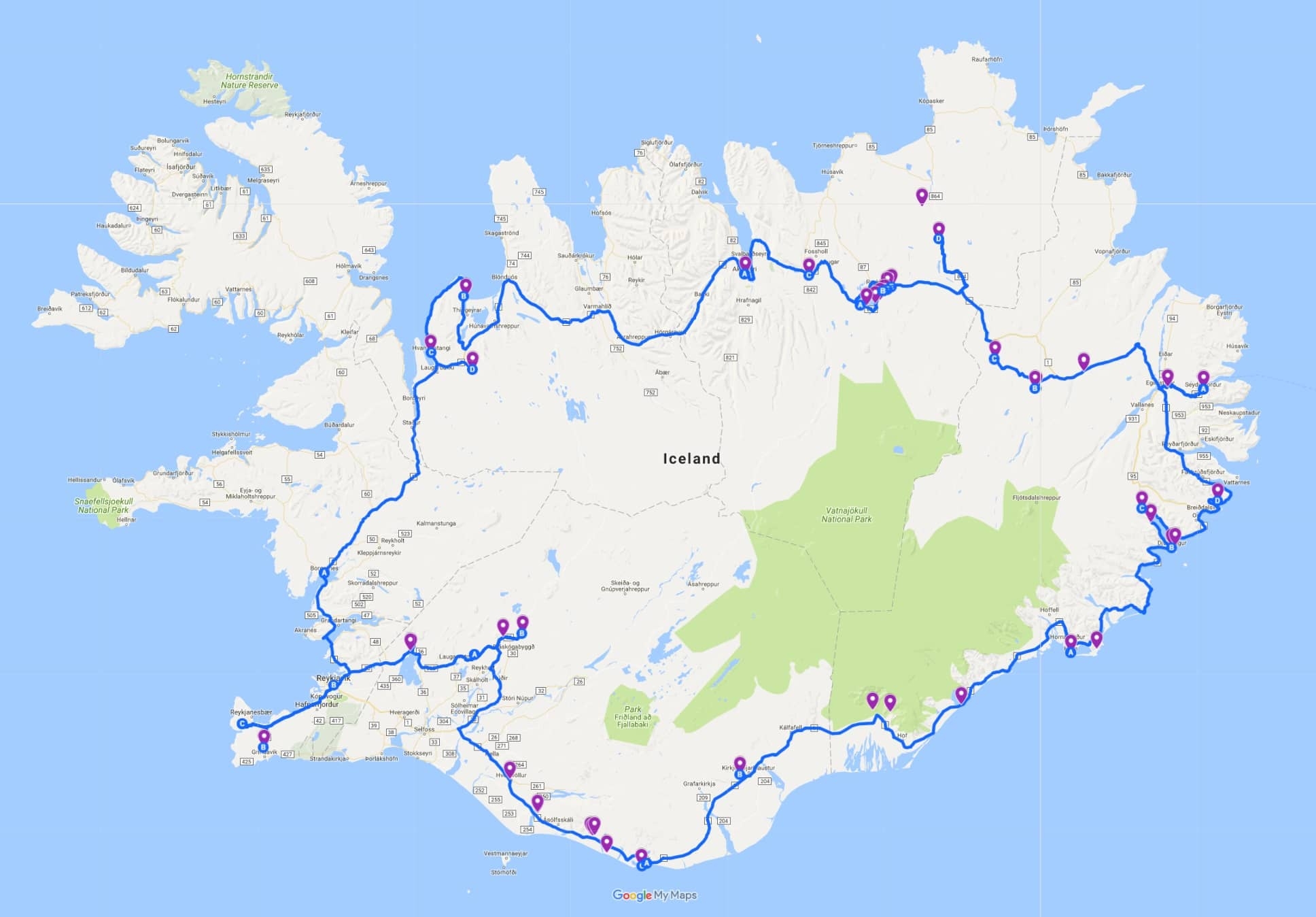 A Detailed 1 Week Iceland Ring Road Itinerary