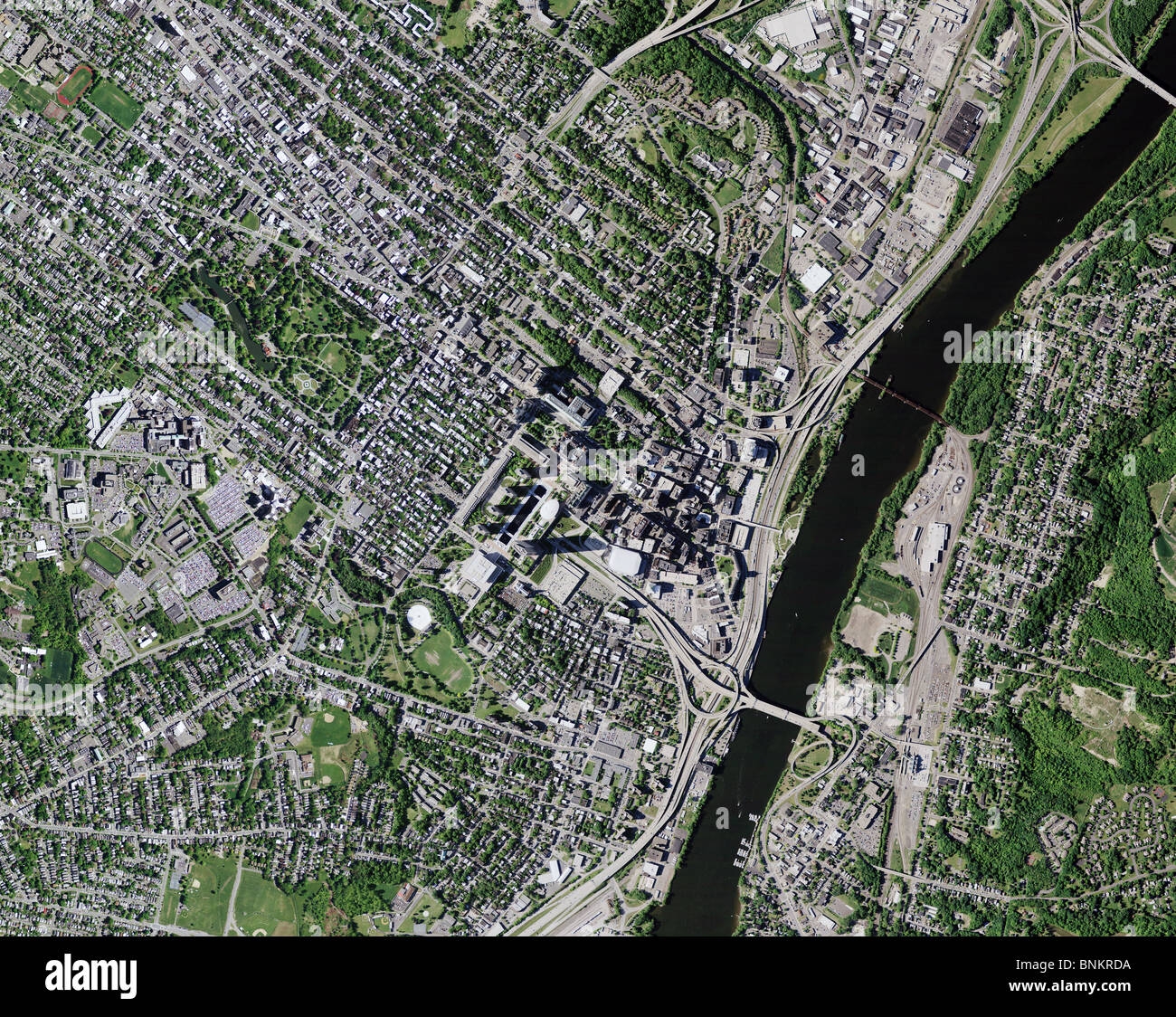 Aerial Map View Ny Hi res Stock Photography And Images Alamy
