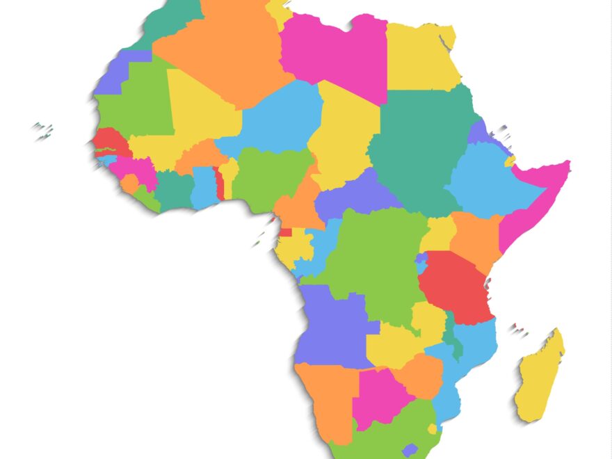 Africa Blank Maps Mappr