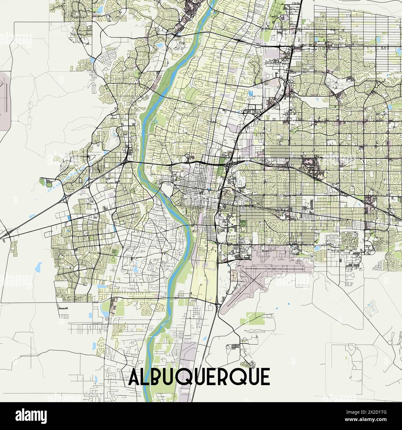 Printable New Mexico Map