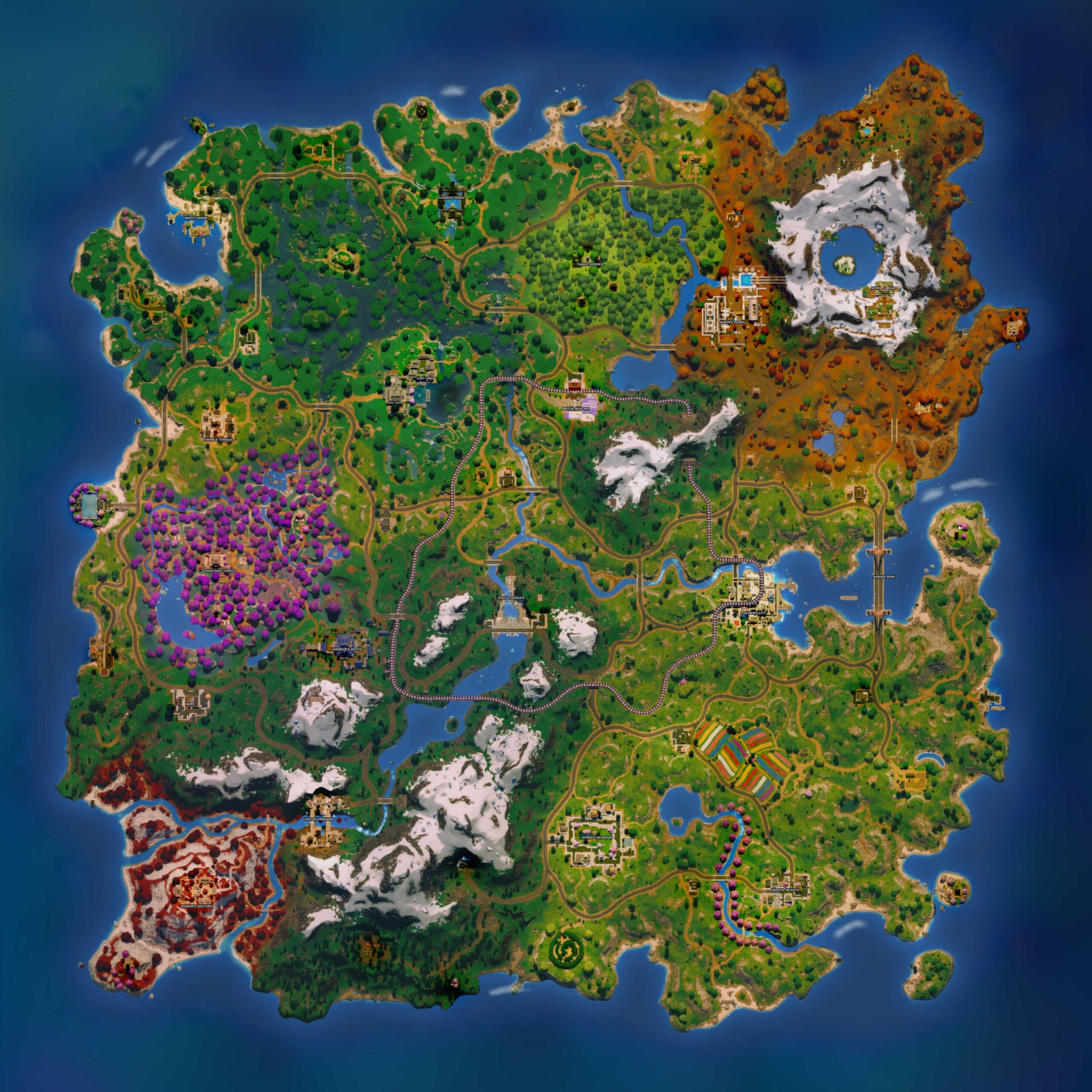 All Sprite Shrine Locations Fortnite Game8