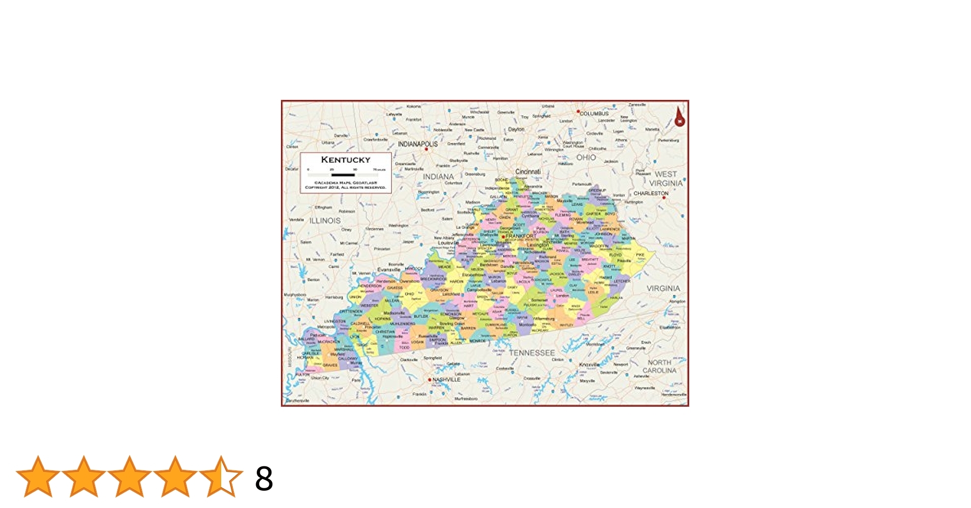 Road Map Of Kentucky Printable For Kids