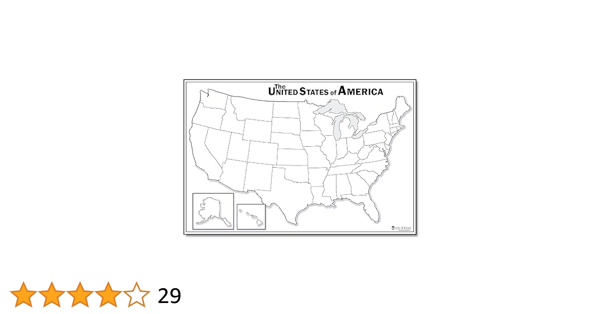 United States Fill In Map Printable