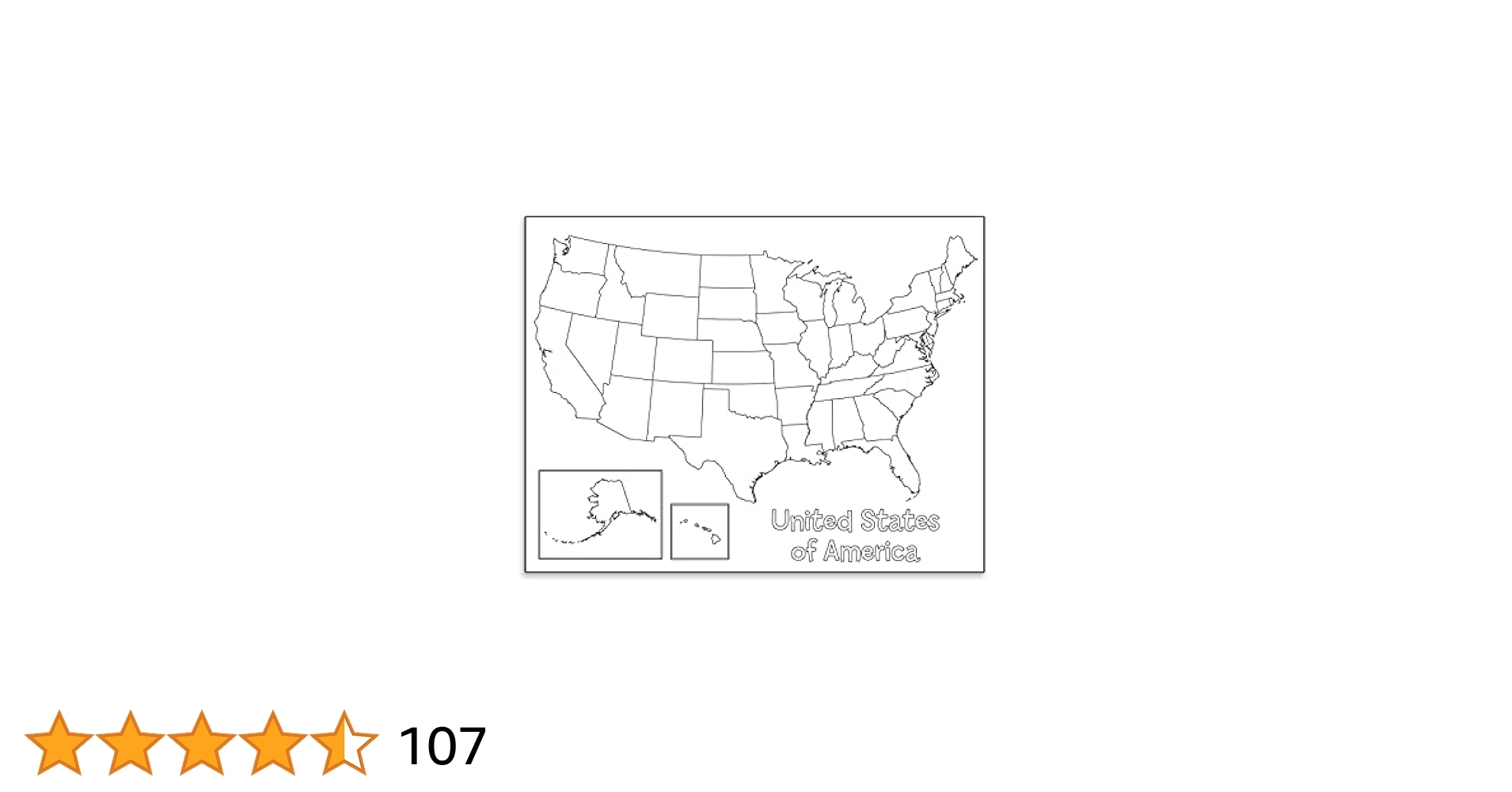Printable Us Map States Outlined