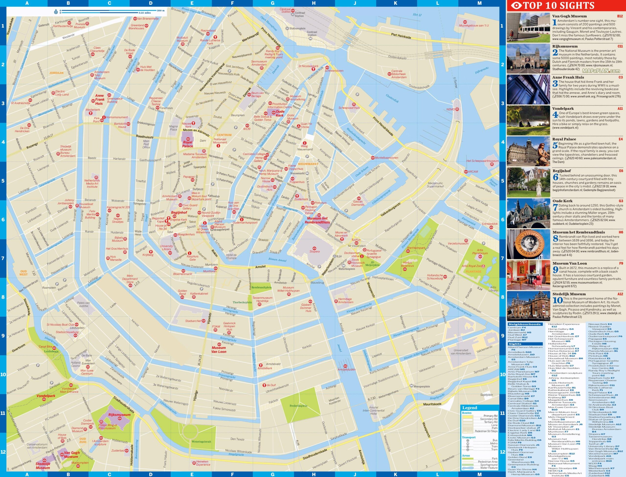 Amsterdam Tourist Map Amsterdam Places To Visit Map Netherlands Amsterdam Tourist Map Amsterdam Places To Visit Map Netherlands