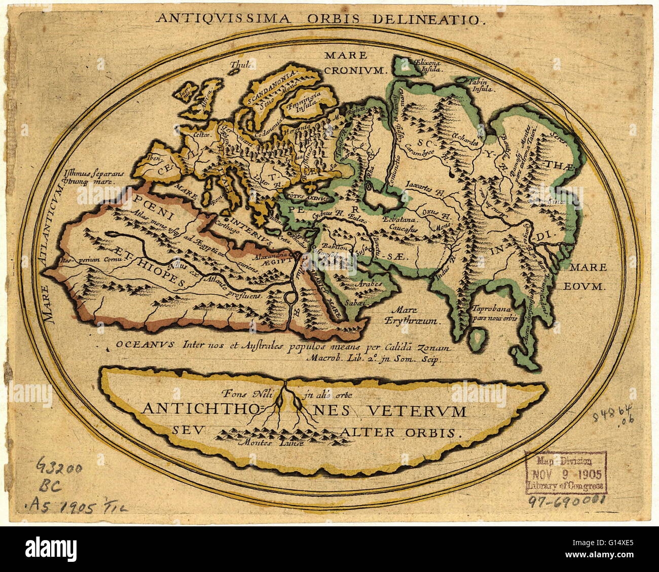 Free Printable Ancient World Map
