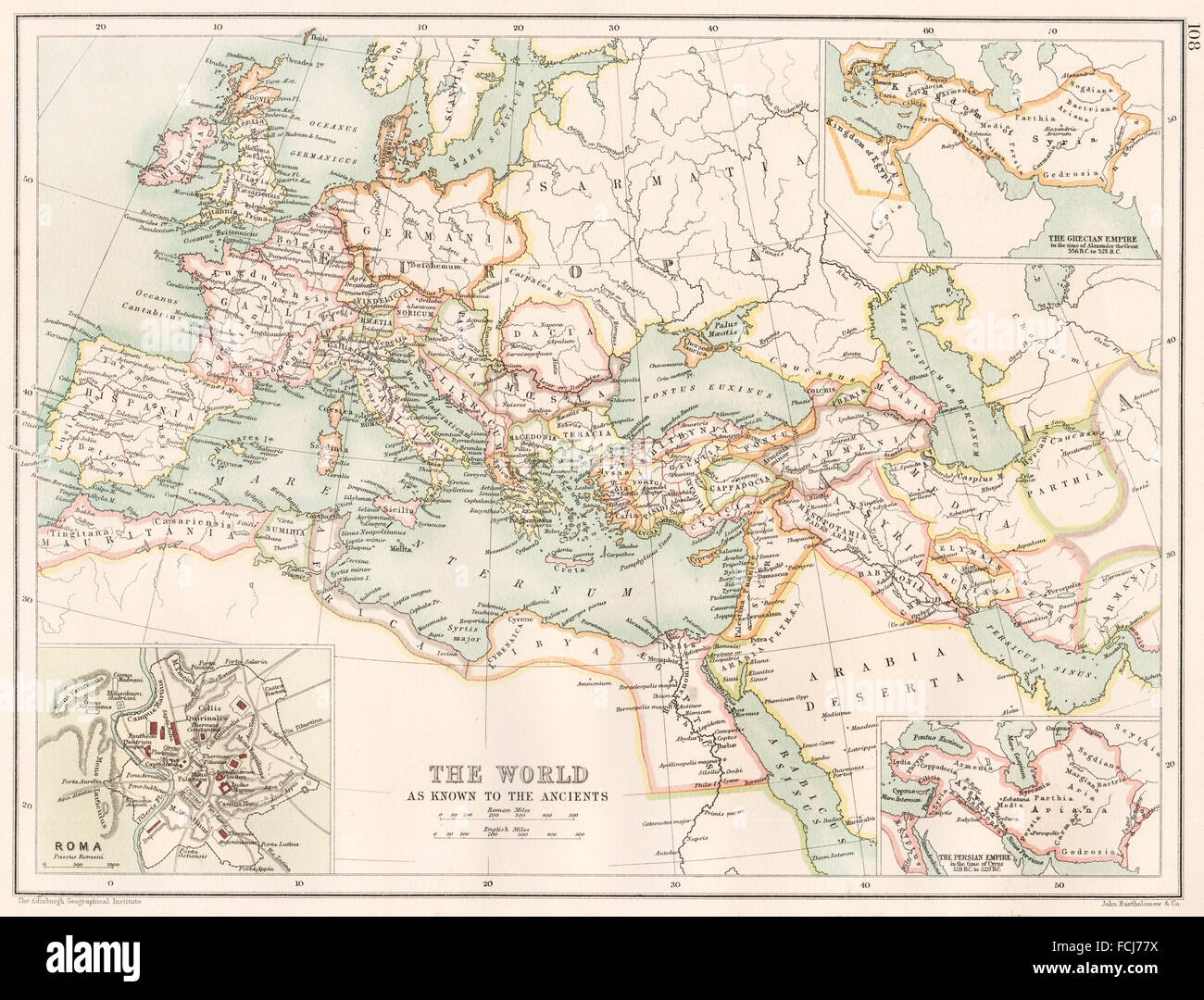 Ancient World Map Hi res Stock Photography And Images Alamy