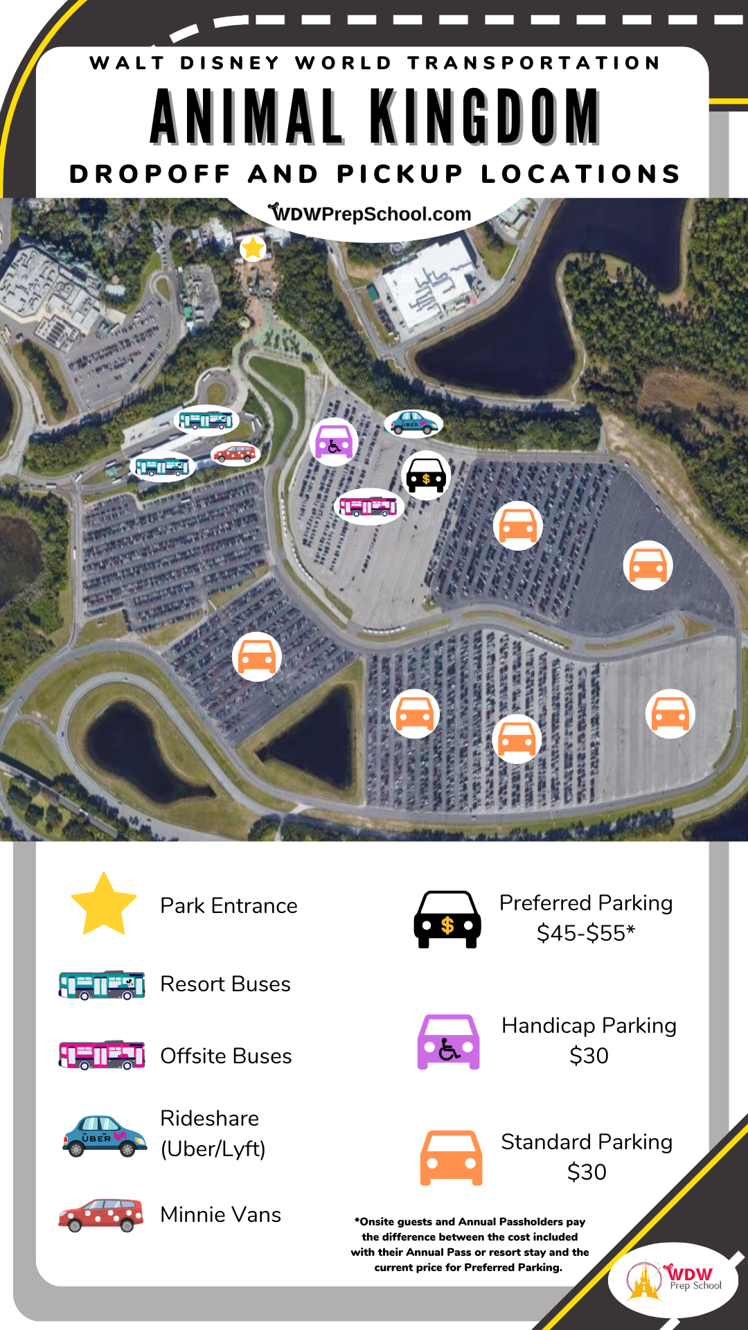 Animal Kingdom Printable Map 2025