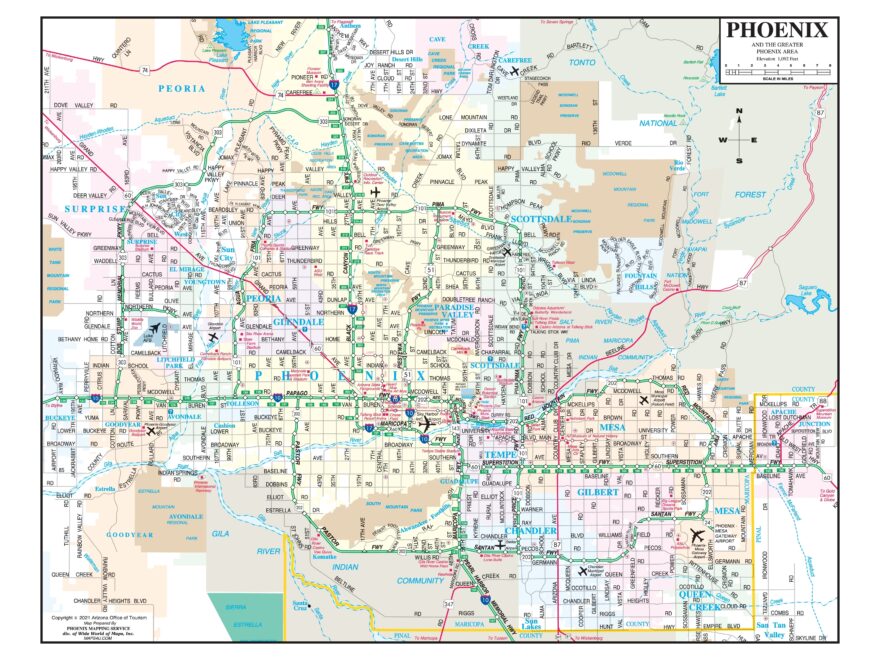 Arizona Maps Visit Arizona