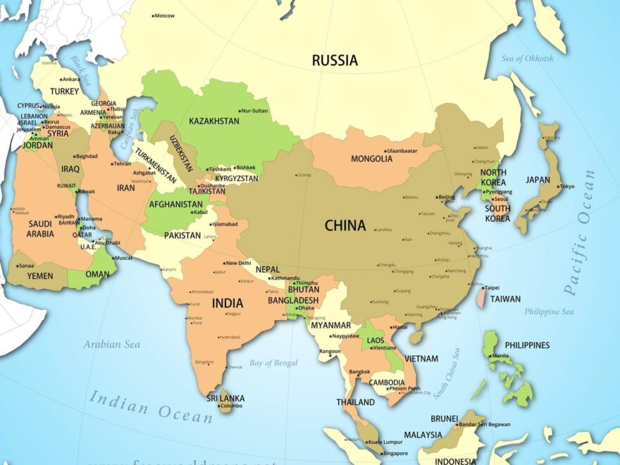 Asia Political Map