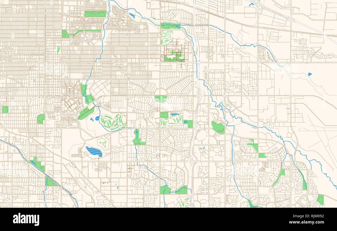 Aurora Colorado Printable Map Excerpt This Vector Streetmap Of Downtown Aurora Is Made For Infographic And Print Projects Stock Vector Image Art Alamy