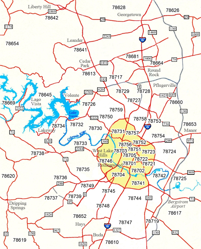 Austin Zip Code Map Use With Your Home Search We Love Austin Austin Zip Code Map Use With Your Home Search We Love Austin