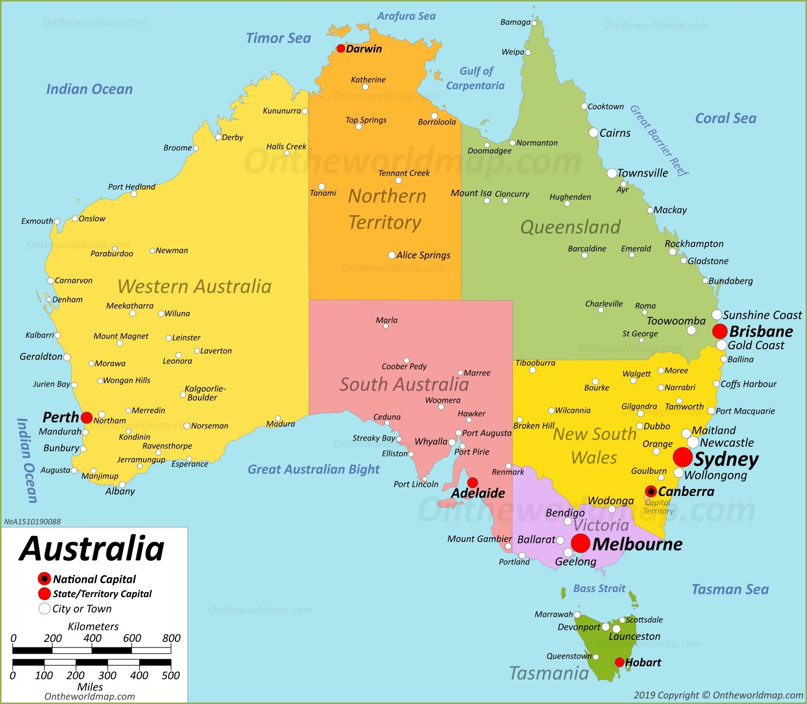 Australia Map Detailed Maps Of Australia