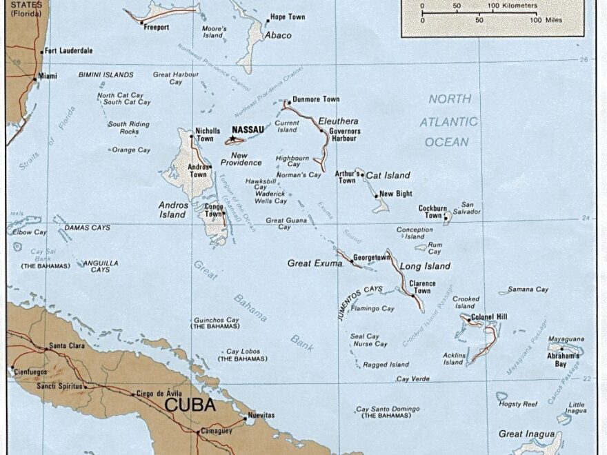 Bahamas Maps Printable Maps Of Bahamas For Download