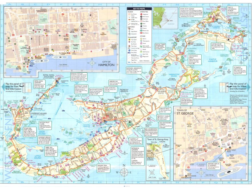 Bermuda Bus Routes Detailed Route Maps For All Bus Services Worksheets Library