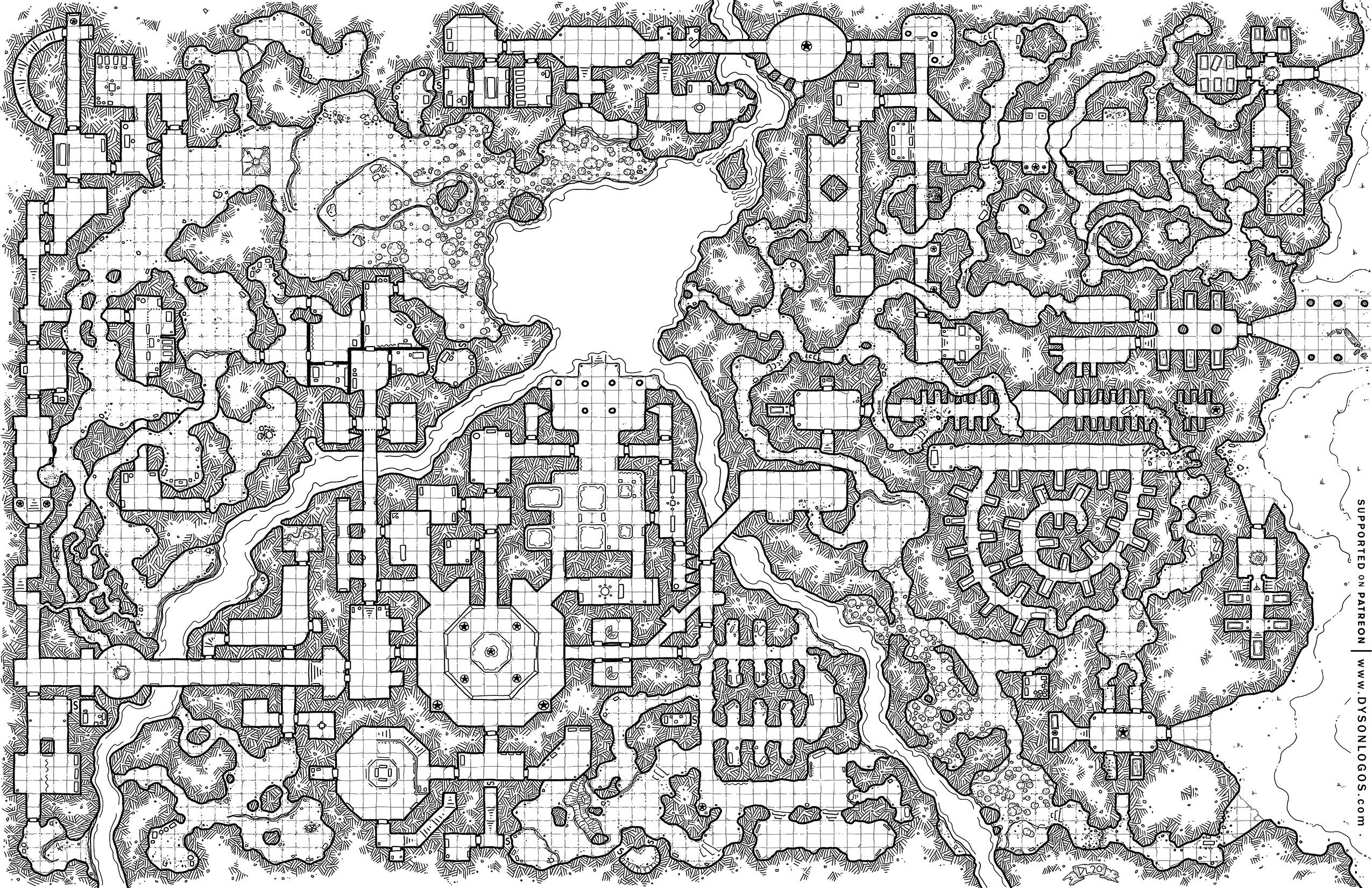 Large Printable Dnd Map