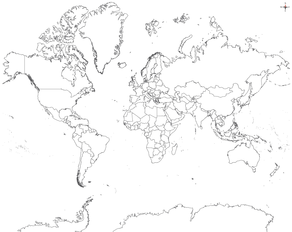 Blank Map Of The World World Blank Map In Robinson Blank Map Of The World World Blank Map In Robinson