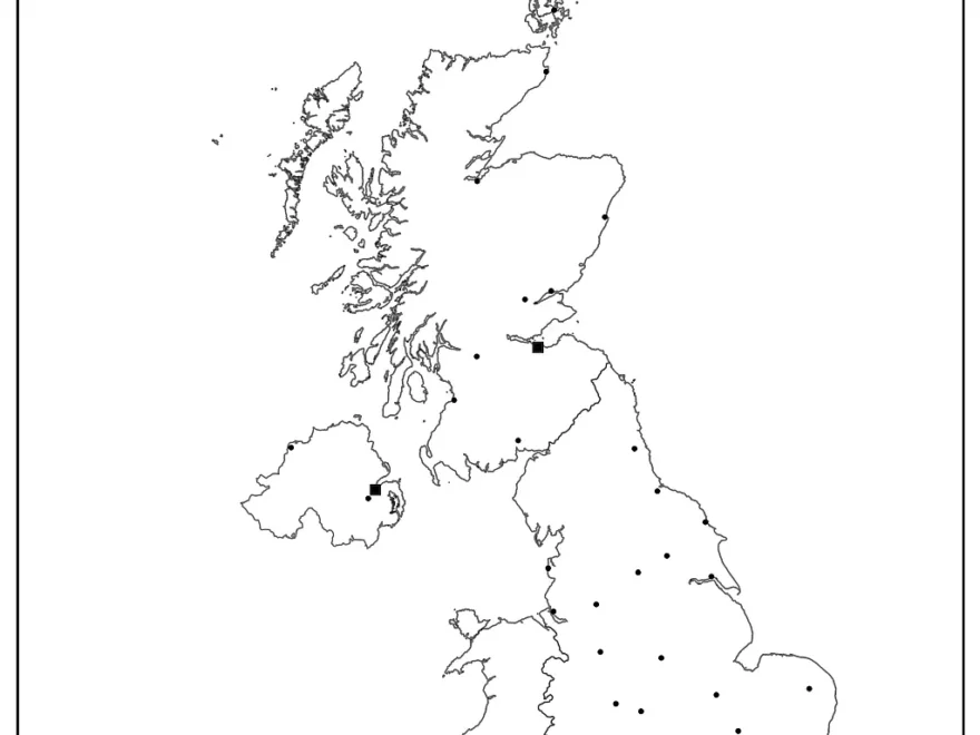 Blank UK Map UK Map Outline PDF