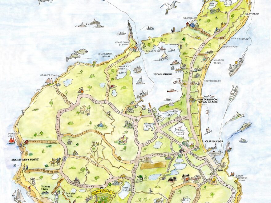 Block Island Map 2022 By Graphic Travels Issuu