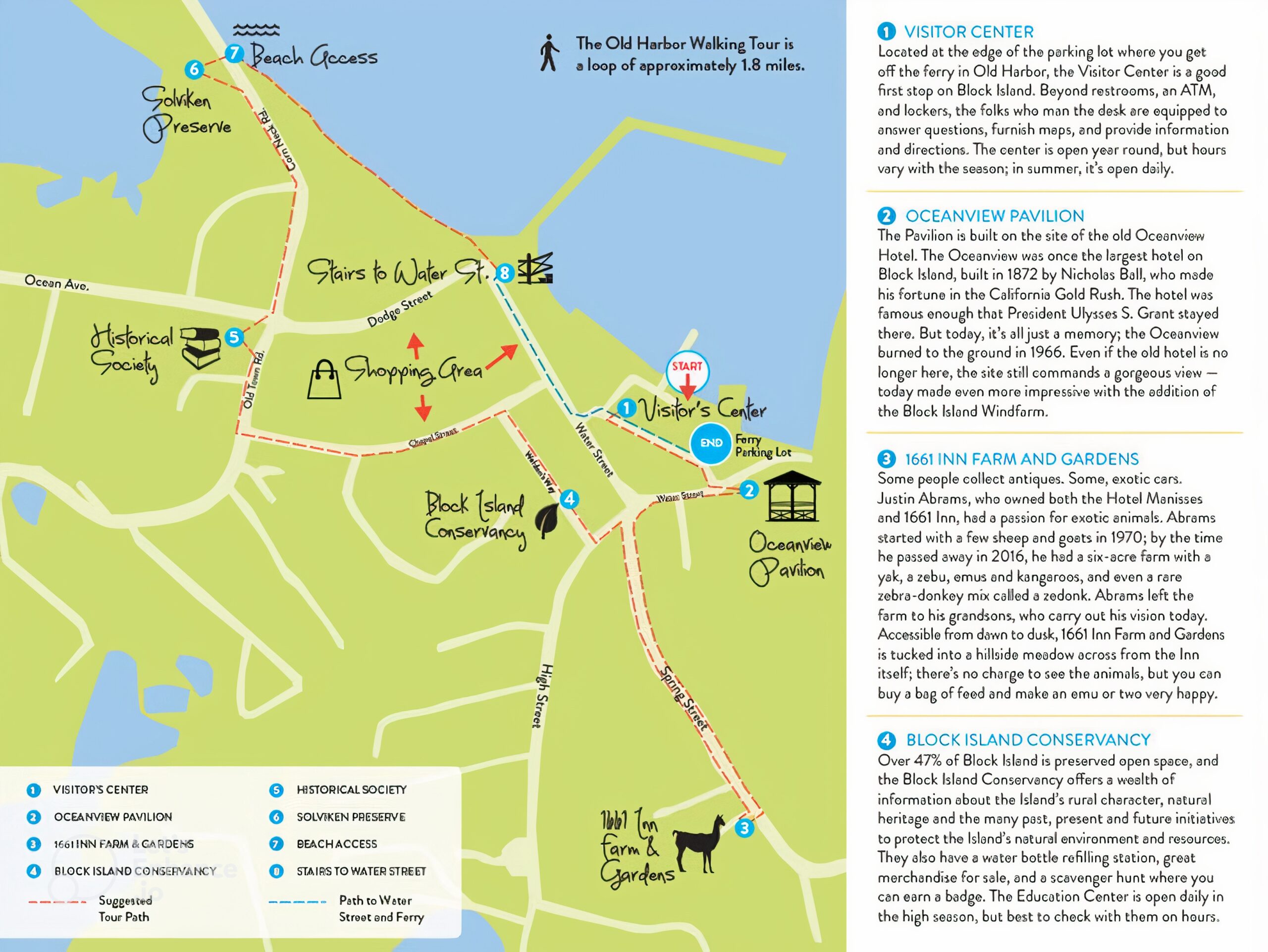 Block Island Map Printable Block Island Map Printable