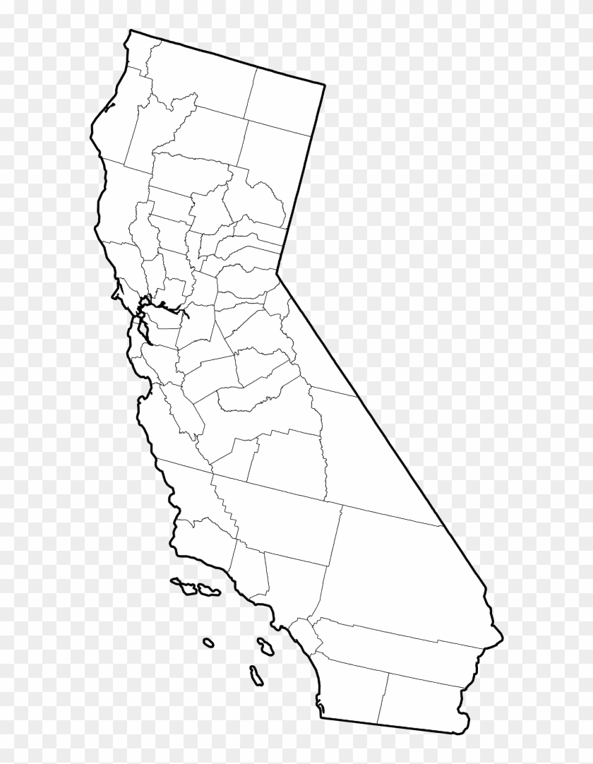 California Map Blank Printable