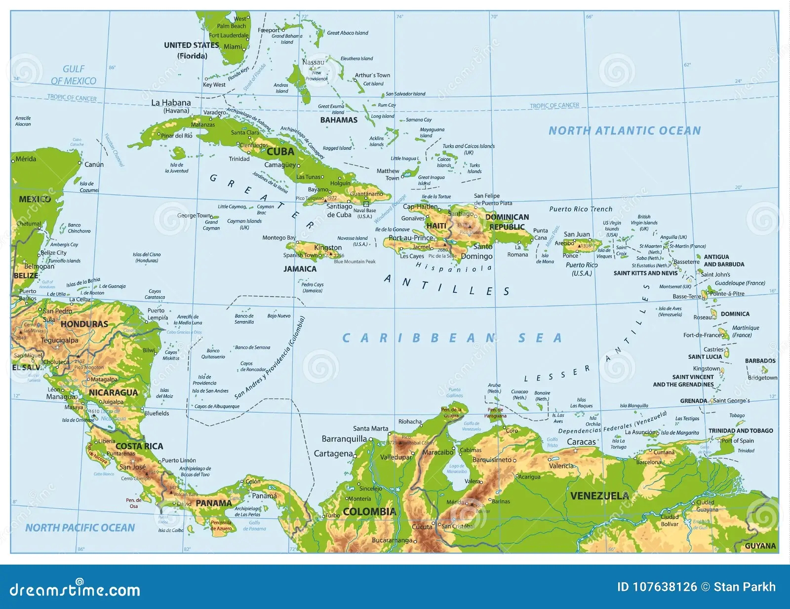 Free Printable Map Of The Caribbean Islands Free Printable Map Of The Caribbean Islands