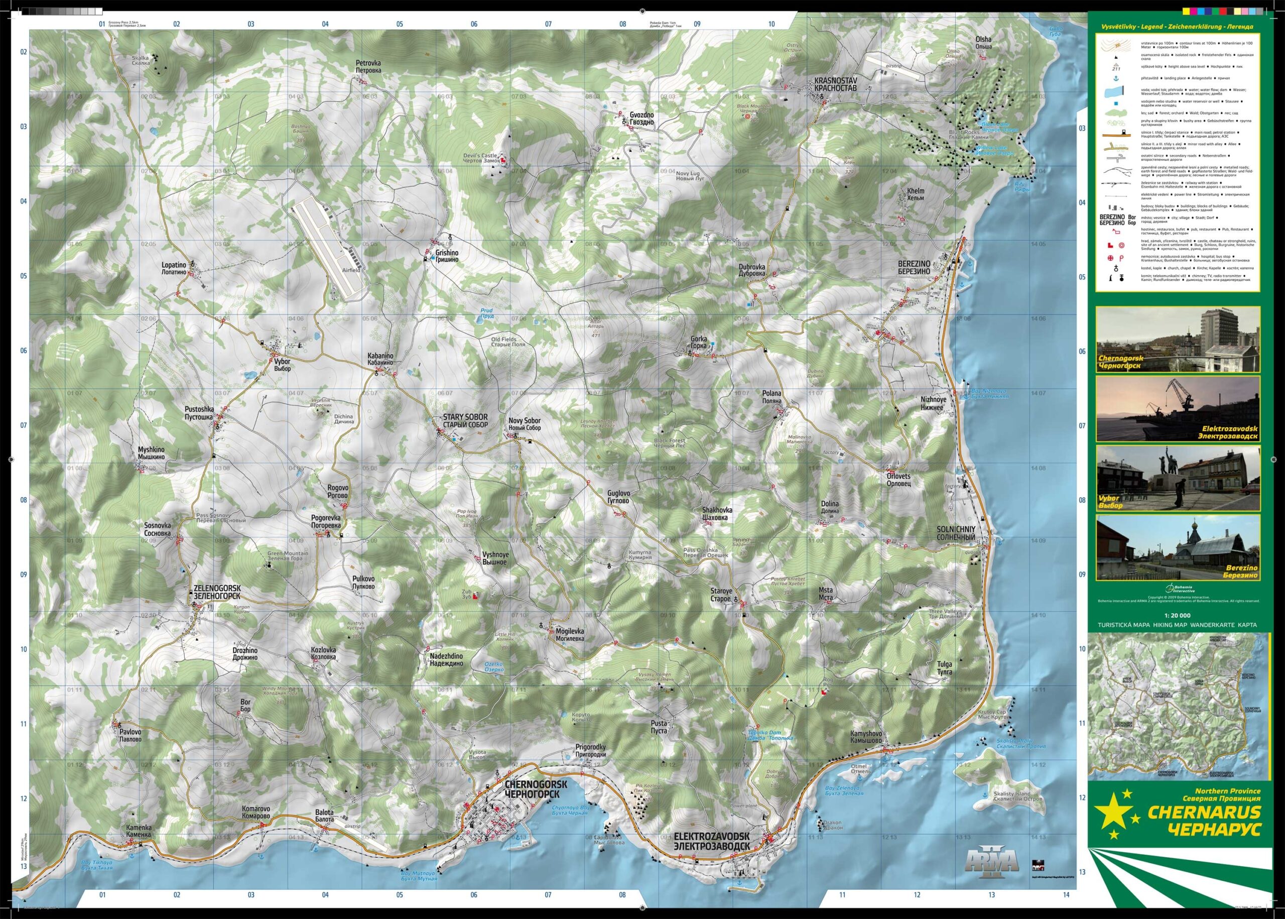 Chernarus Map Poster That I Printed R dayz Chernarus Map Poster That I Printed R dayz