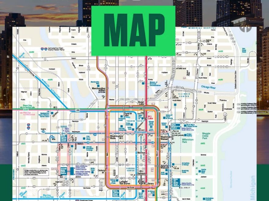 Chicago Attractions Map Guides For Top Attractions Transit 360 Chicago