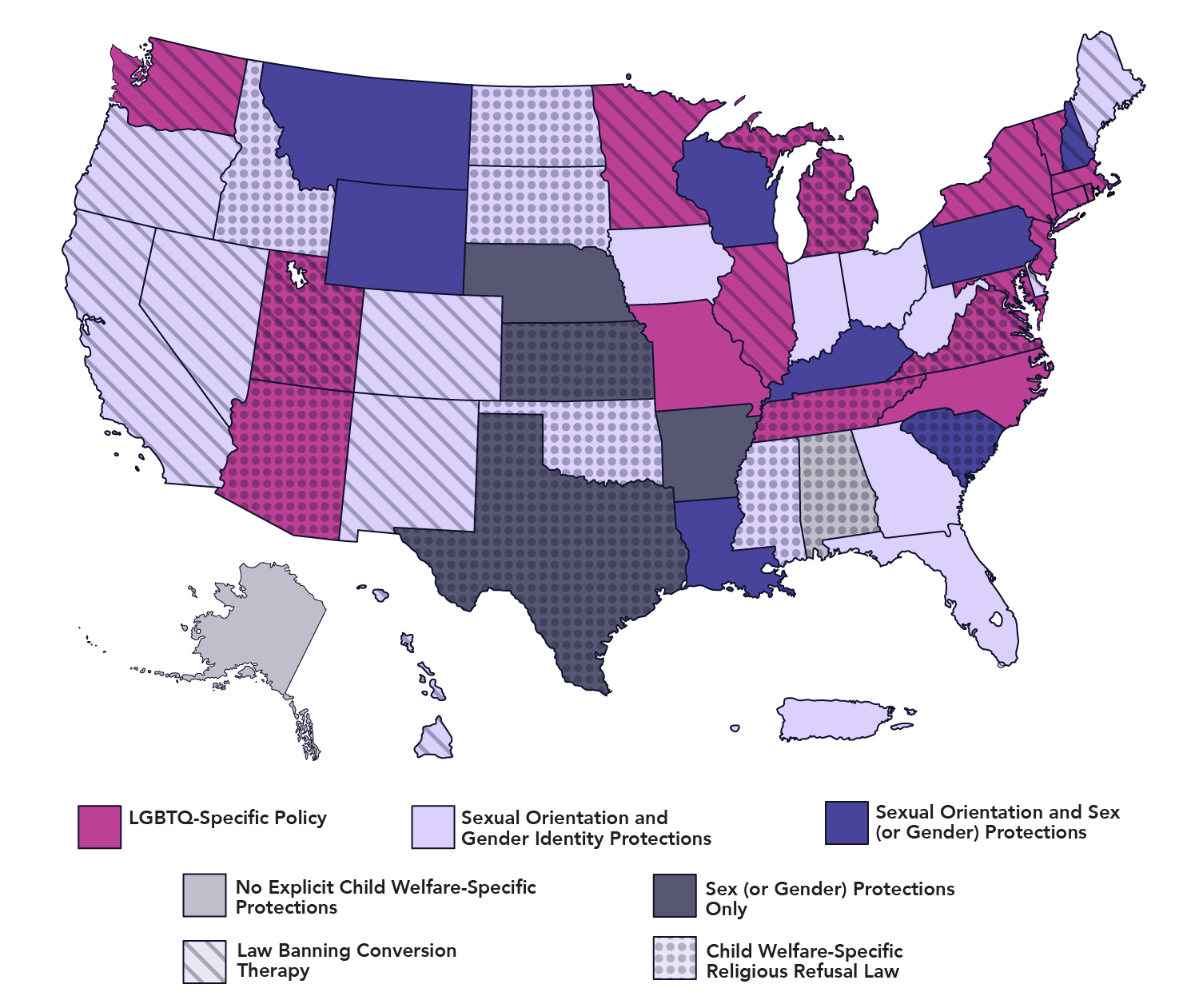 Child Welfare Systems Map Lambda Legal