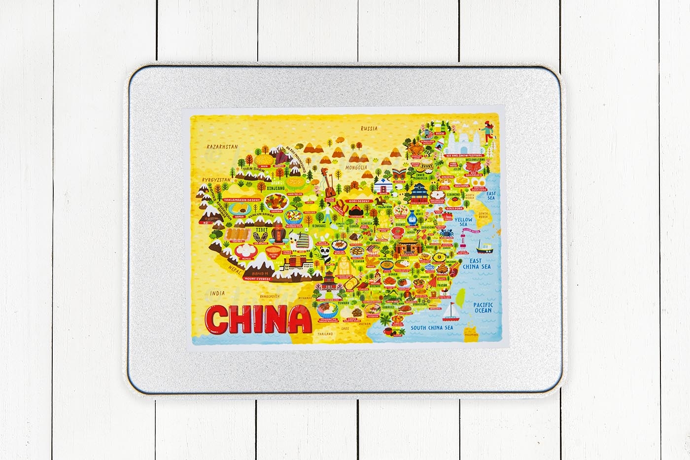 Printable China Map Puzzle