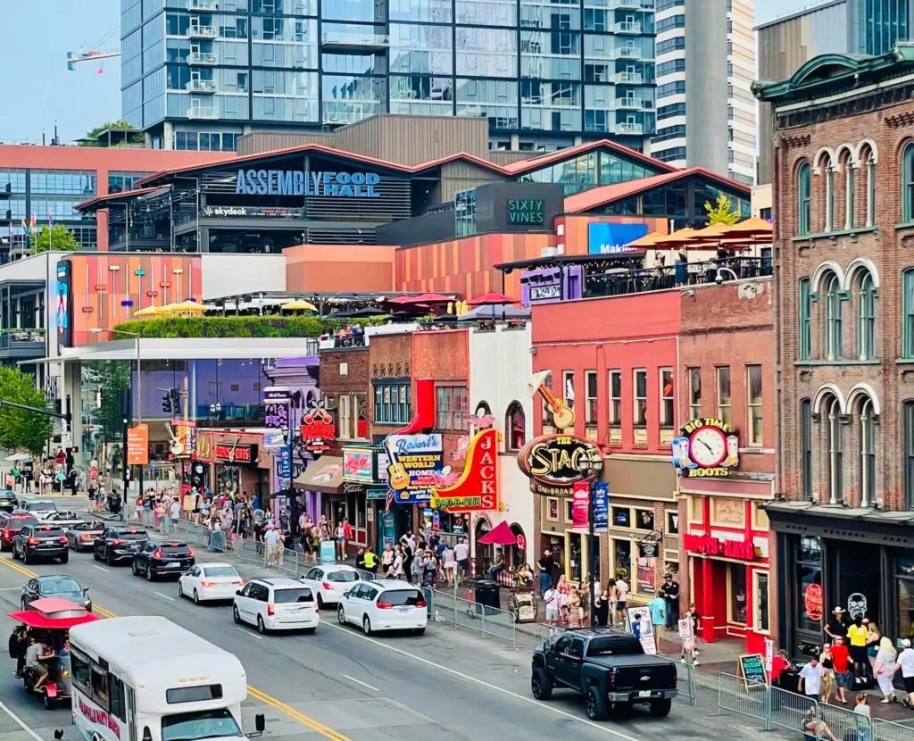 Complete Guide To Nashville Honky Tonks Printable Map 