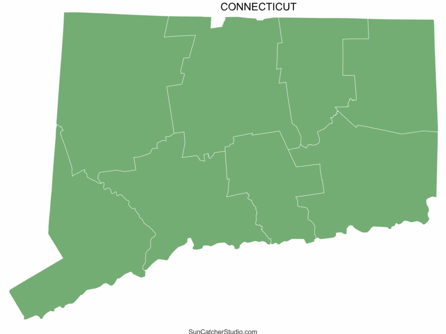 Connecticut County Map Printable State Map With County Lines Free Printables Monograms Design Tools Patterns DIY Projects