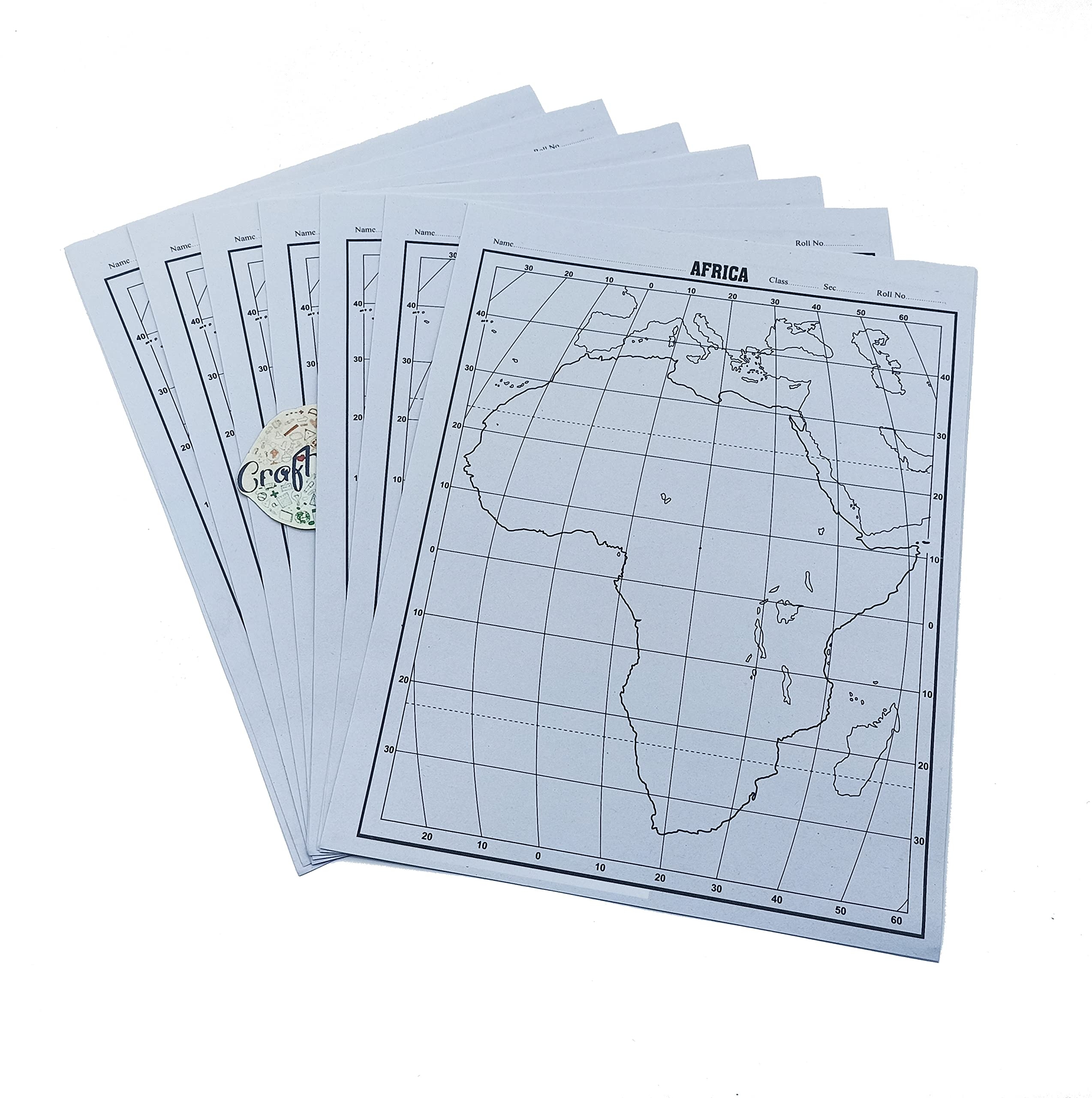 Free Printable Blank Map Of Africa