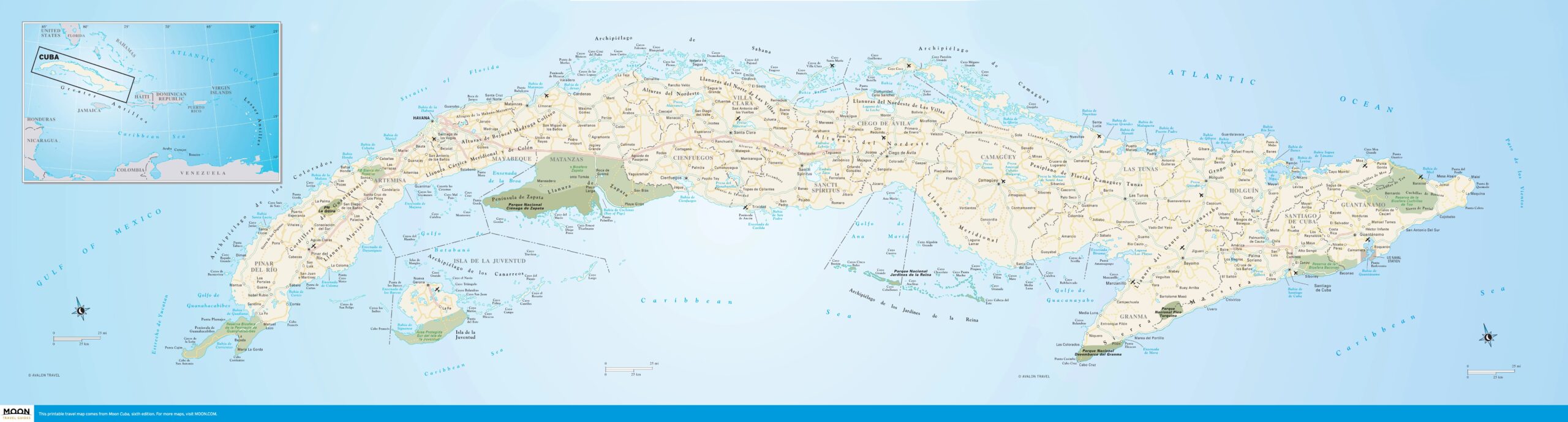 Cuba Moon Travel Guides
