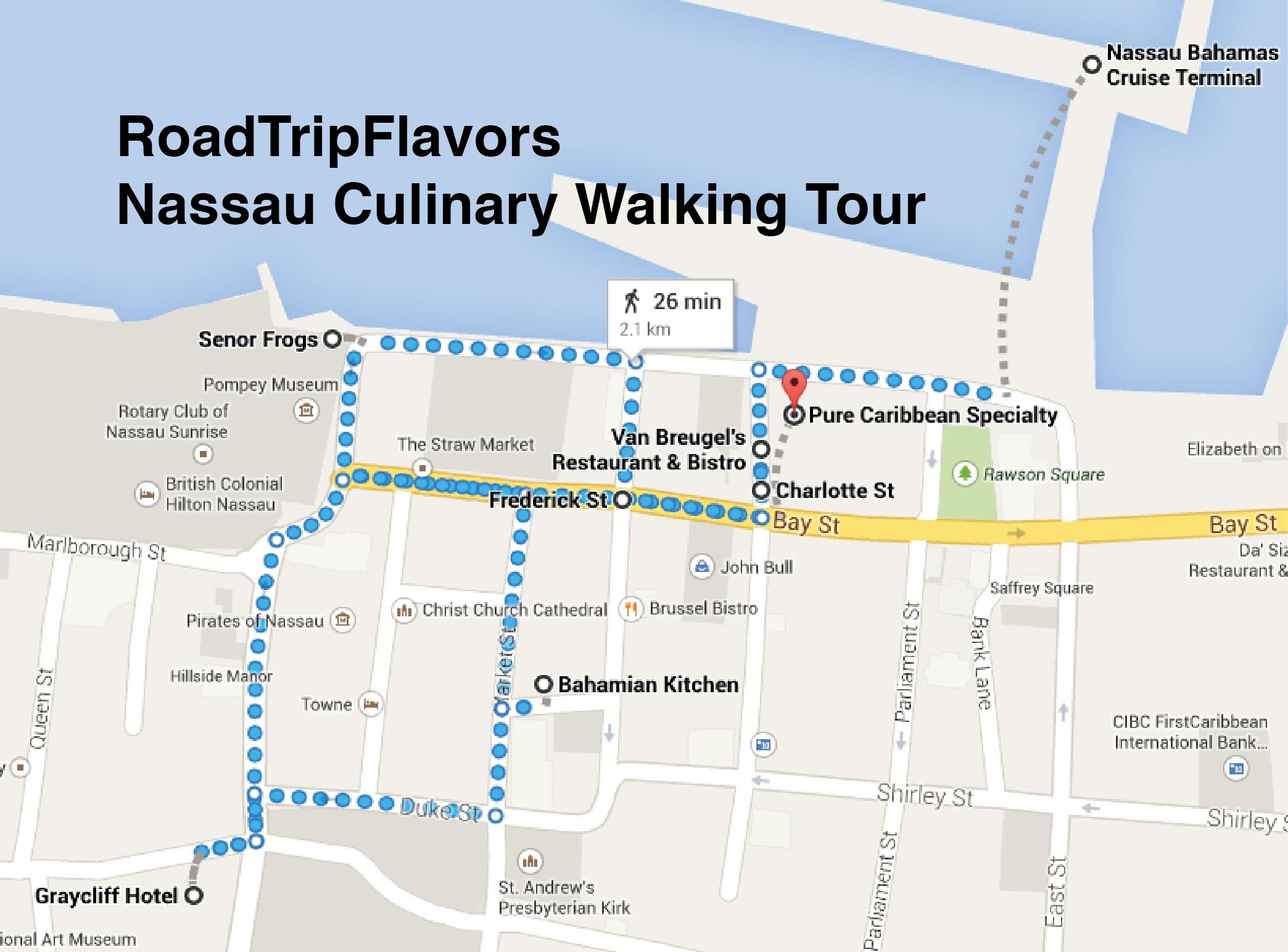 Culinary Walking Tour Of Nassau RoadTripFlavors
