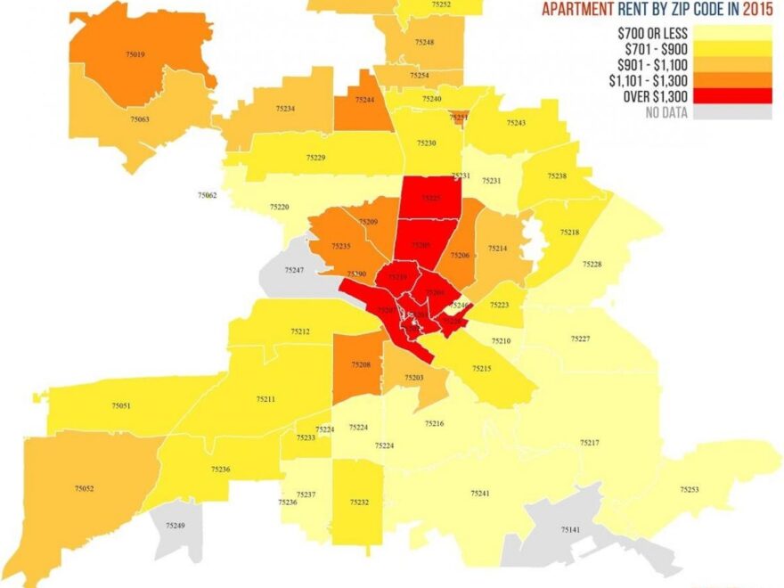 Dallas Fort Worth Zip Code Map DFW Zip Code Map Texas USA