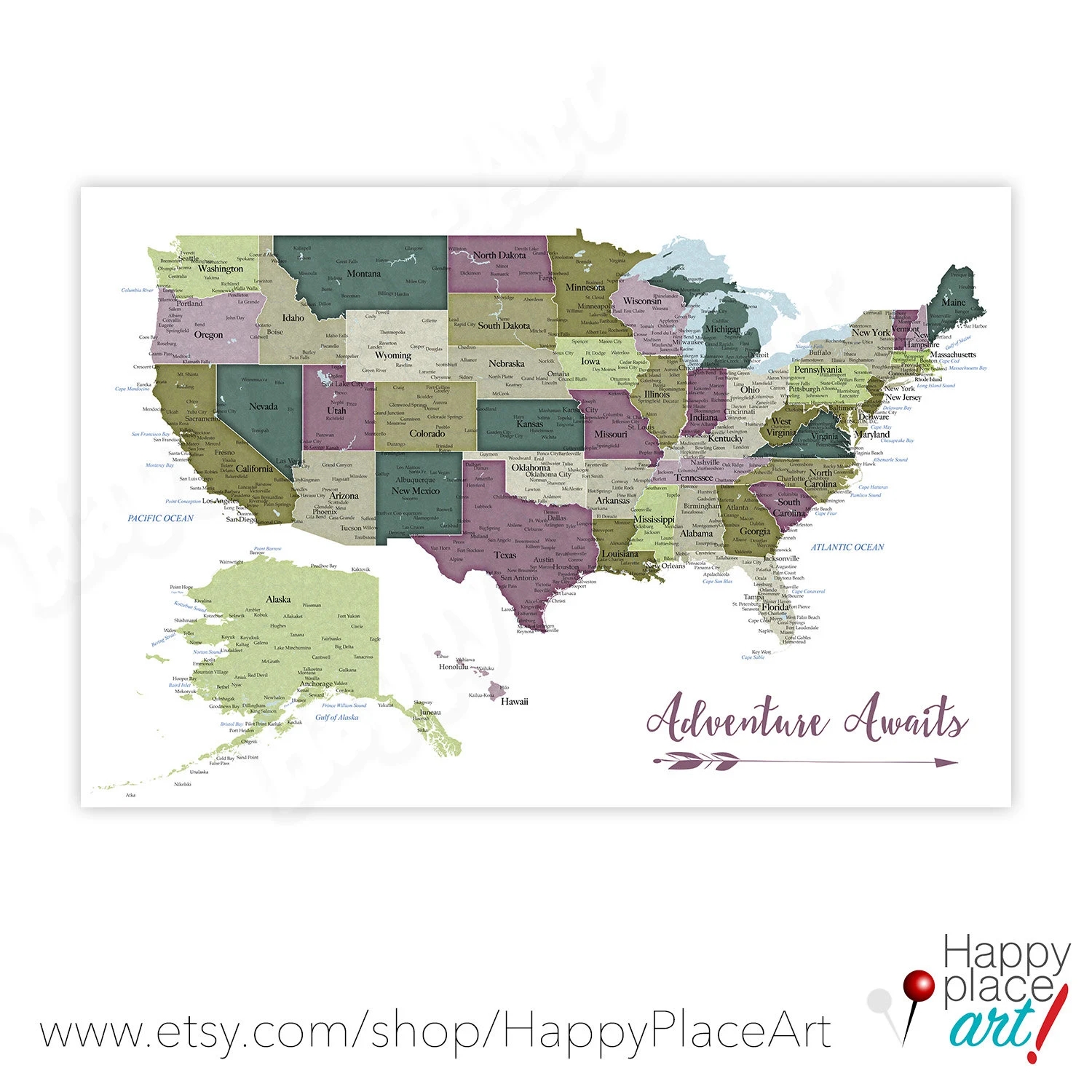 United States Printable Map With State Names United States Printable Map With State Names