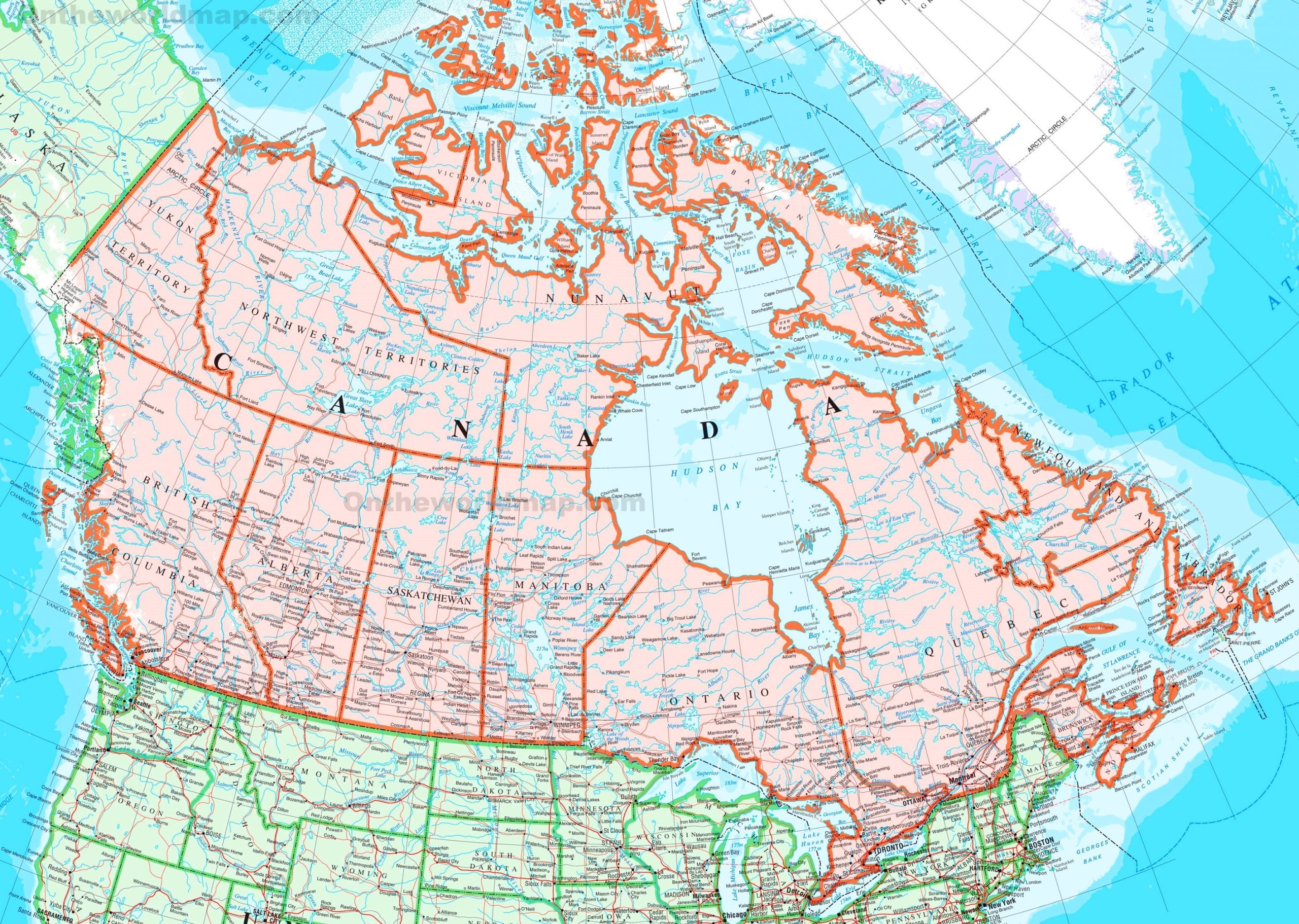 Discover Canada s Cities And Towns With Canada Maps Canada Maps Discover Canada s Cities And Towns With Canada Maps Canada Maps
